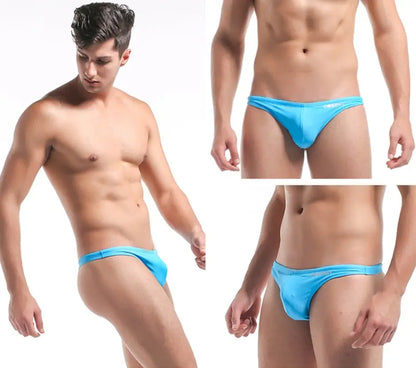 Desmiit Desmiit Men's Sexy Swim Briefs - Multicolor Bikini-Swimwear 82% Nylon & 18% Spandex