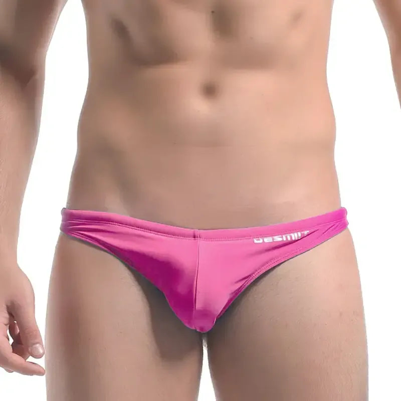 Desmiit Desmiit Men's Sexy Swim Briefs - Multicolor Bikini-Swimwear 82% Nylon & 18% Spandex