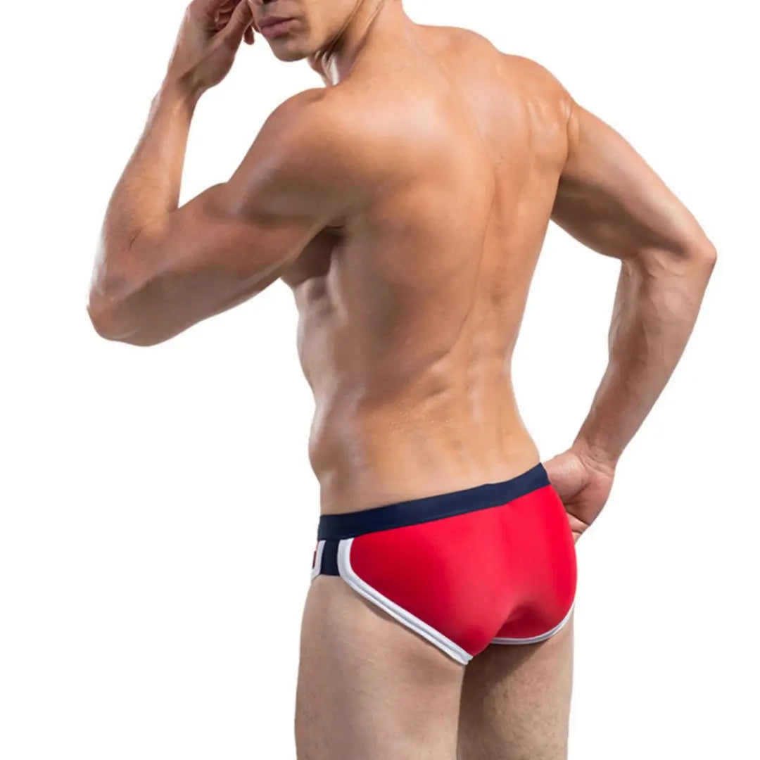 Desmiit Desmiit Men's Swim Brief - 82% Nylon + 18% Spandex - Sexy & Stylish Swimwear