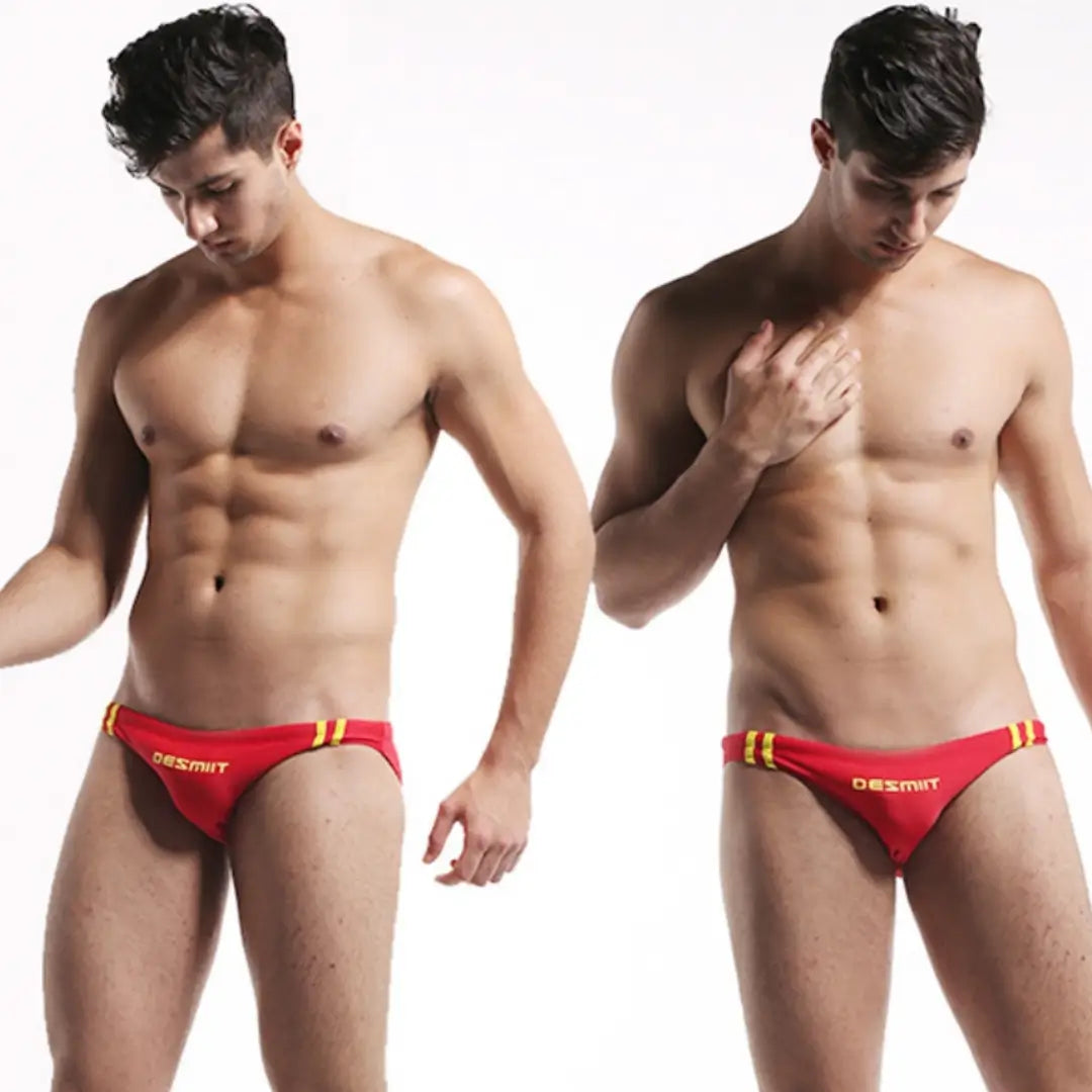 Desmiit Desmiit Men's Swim Briefs - 7 Colors, Low-Rise Sexy Style, Durable
