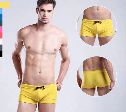 Desmiit Desmiit Solid Swim Trunks Beach Bikini