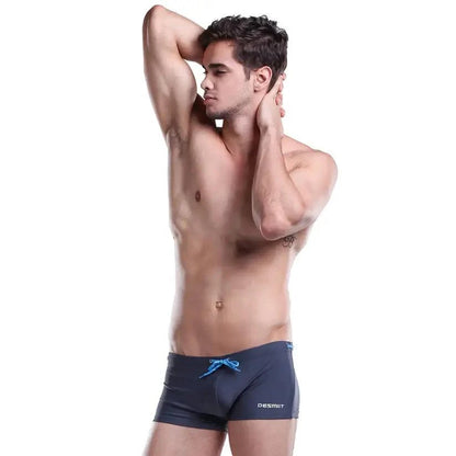 Desmiit Desmiit Solid Swim Trunks Beach Bikini
