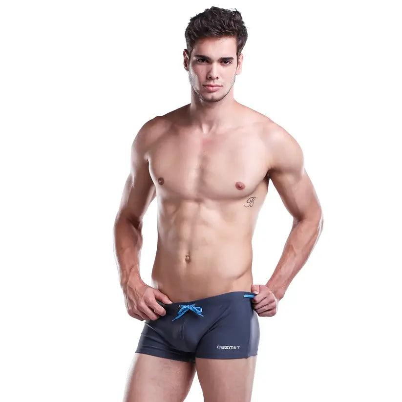 Desmiit Desmiit Solid Swim Trunks Beach Bikini