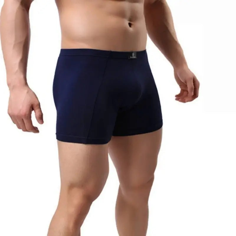 DomiGe Boxer Shorts DomiGe Men's Eco-Friendly Boxer Shorts | Plant-Based Fiber | Sizes M–4XL Navy Side