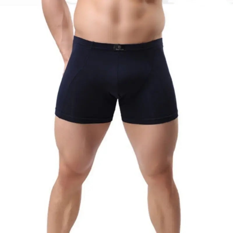 DomiGe Boxer Shorts DomiGe Men's Eco-Friendly Boxer Shorts | Plant-Based Fiber | Sizes M–4XL Navy Front