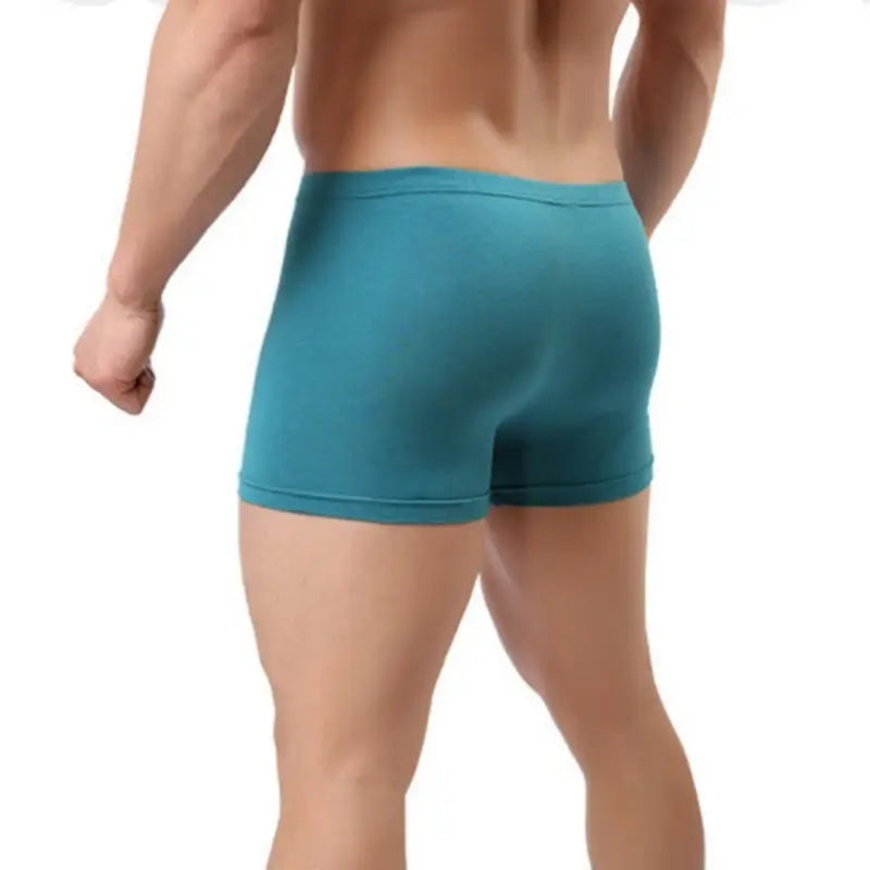 DomiGe Boxer Shorts DomiGe Men's Eco-Friendly Boxer Shorts | Plant-Based Fiber | Sizes M–4XL Blue Back