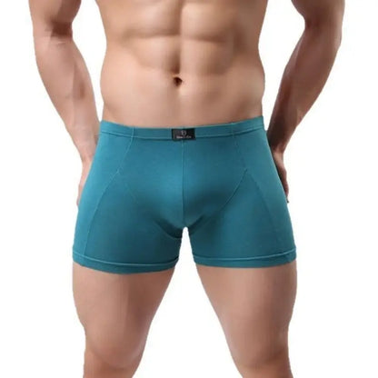 DomiGe Boxer Shorts DomiGe Men's Eco-Friendly Boxer Shorts | Plant-Based Fiber | Sizes M–4XL Blue Front