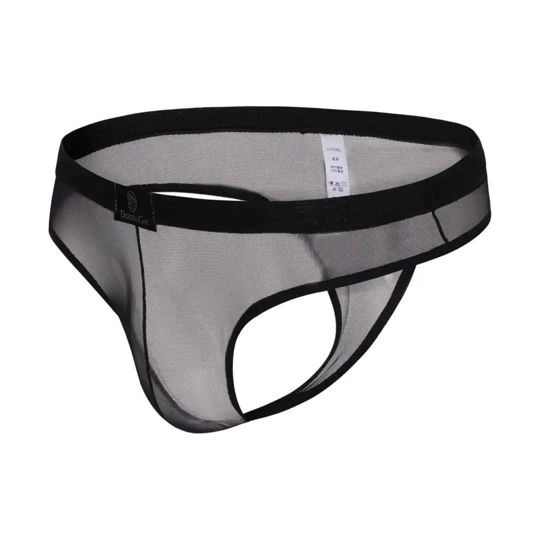 DomiGe Breathable G-String Thong with Seamless Mesh Design Undies for man - His Inwear