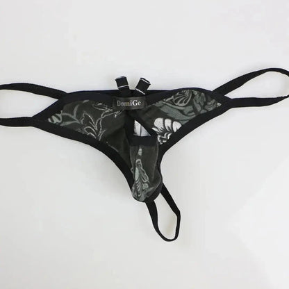 DomiGe DomiGe Butterfly Male G-String Thong Front Opening Minimal Back Coverage