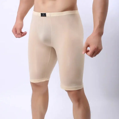 DomiGe DomiGe Compression Underpants Mid-Rise, Long Leg White Compression Underwear