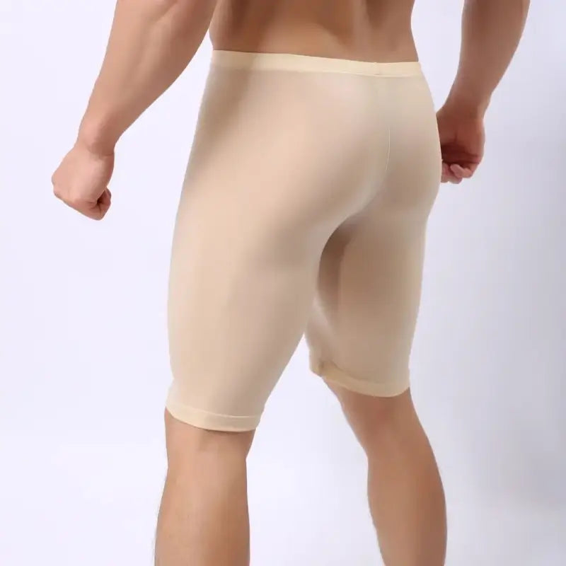 DomiGe DomiGe Compression Underpants Mid-Rise, Long Leg White Compression Underwear