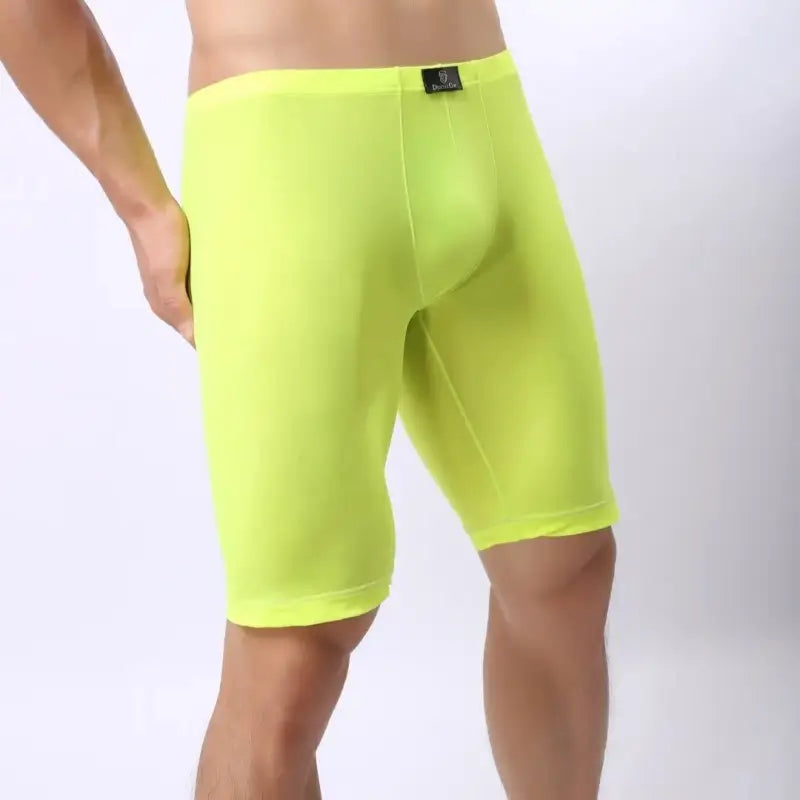 DomiGe DomiGe Compression Underpants Mid-Rise, Long Leg White Compression Underwear