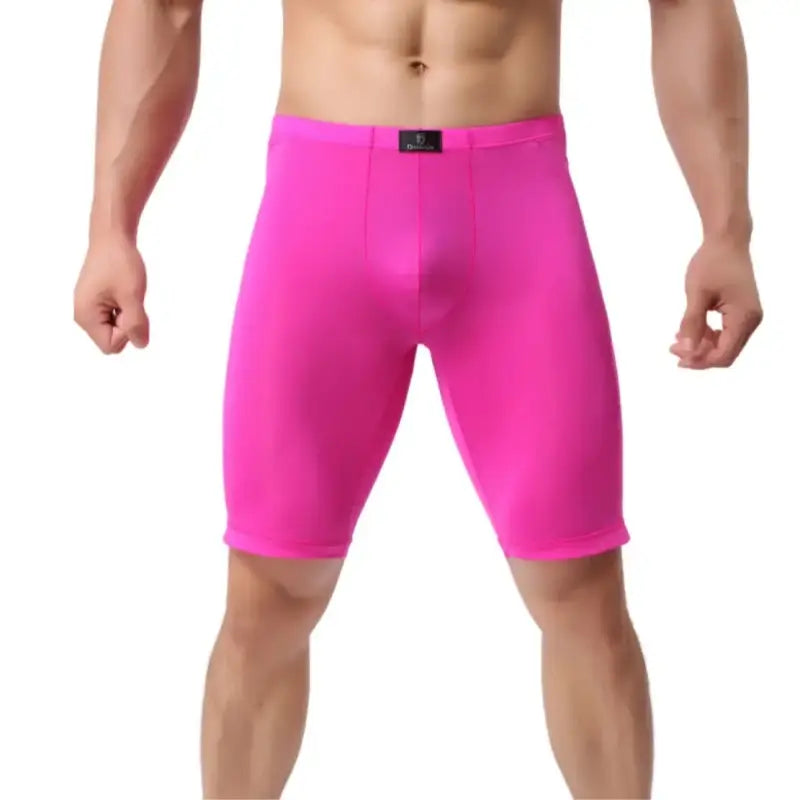 DomiGe DomiGe Compression Underpants Mid-Rise, Long Leg White Compression Underwear