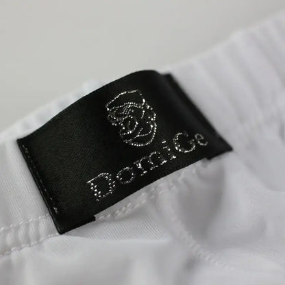 DomiGe DomiGe Compression Underpants Mid-Rise, Long Leg White Compression Underwear