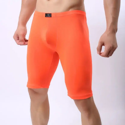 DomiGe DomiGe Compression Underpants Mid-Rise, Long Leg White Compression Underwear