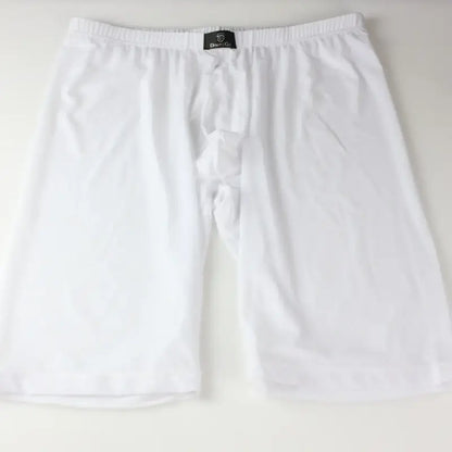 DomiGe DomiGe Compression Underpants Mid-Rise, Long Leg White Compression Underwear