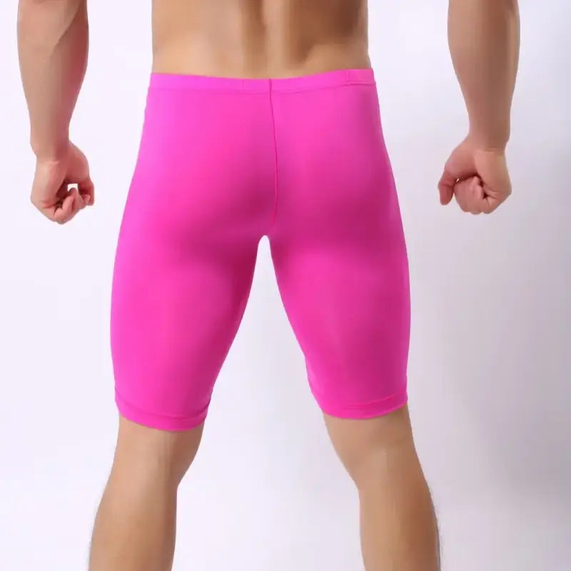 DomiGe DomiGe Compression Underpants Mid-Rise, Long Leg White Compression Underwear