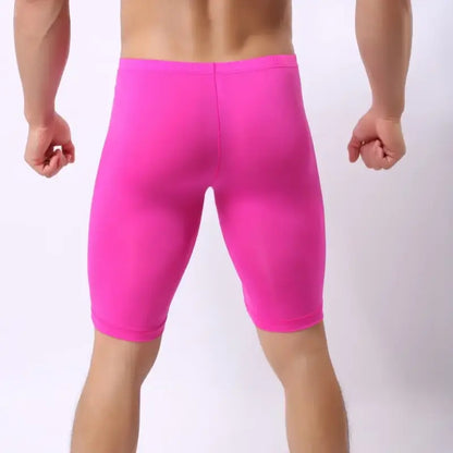 DomiGe DomiGe Compression Underpants Mid-Rise, Long Leg White Compression Underwear