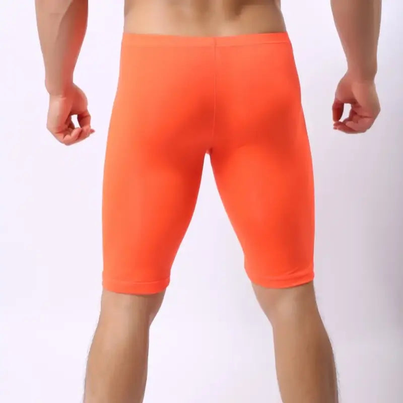DomiGe DomiGe Compression Underpants Mid-Rise, Long Leg White Compression Underwear