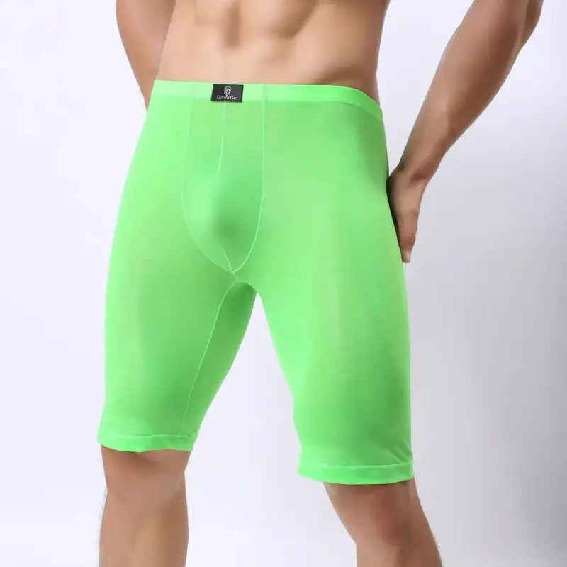 DomiGe DomiGe Compression Underpants Mid-Rise, Long Leg White Compression Underwear