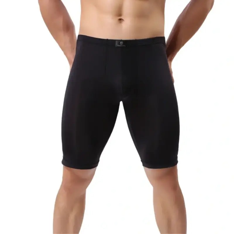 DomiGe DomiGe Compression Underpants Mid-Rise, Long Leg White Compression Underwear