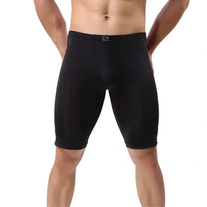 DomiGe DomiGe Compression Underpants Mid-Rise, Long Leg White Compression Underwear