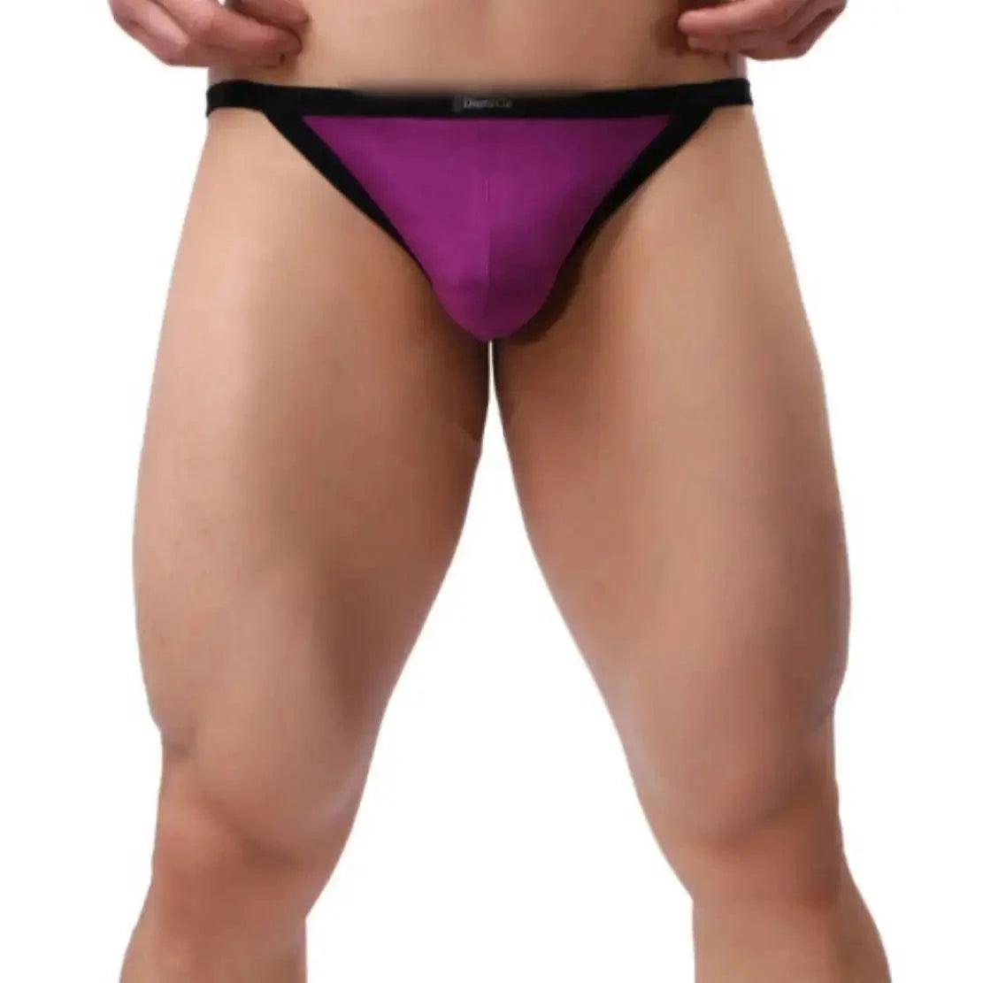 DomiGe DomiGe Low-Rise Men's Cotton Thong Male T-Back Sexy Underwear for Man