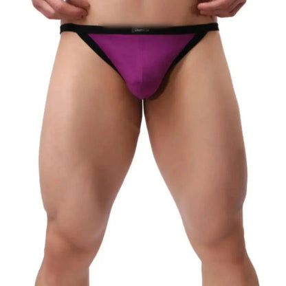 DomiGe DomiGe Low-Rise Men's Cotton Thong Male T-Back Sexy Underwear for Man