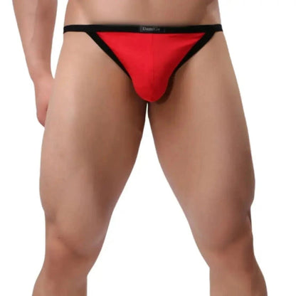 DomiGe DomiGe Low-Rise Men's Cotton Thong Male T-Back Sexy Underwear for Man