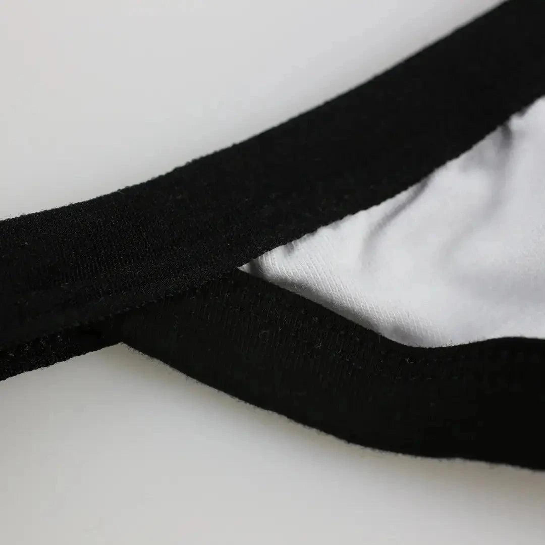 DomiGe DomiGe Low-Rise Men's Cotton Thong Male T-Back Sexy Underwear for Man