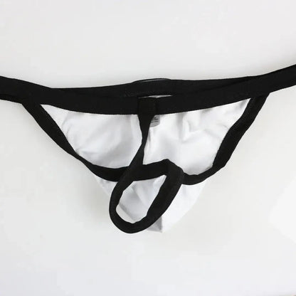DomiGe DomiGe Low-Rise Men's Cotton Thong Male T-Back Sexy Underwear for Man