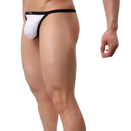 DomiGe DomiGe Low-Rise Men's Cotton Thong Male T-Back Sexy Underwear for Man