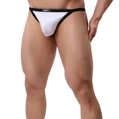DomiGe DomiGe Low-Rise Men's Cotton Thong Male T-Back Sexy Underwear for Man