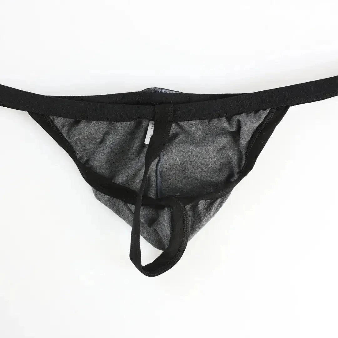 DomiGe DomiGe Low-Rise Men's Cotton Thong Male T-Back Sexy Underwear for Man