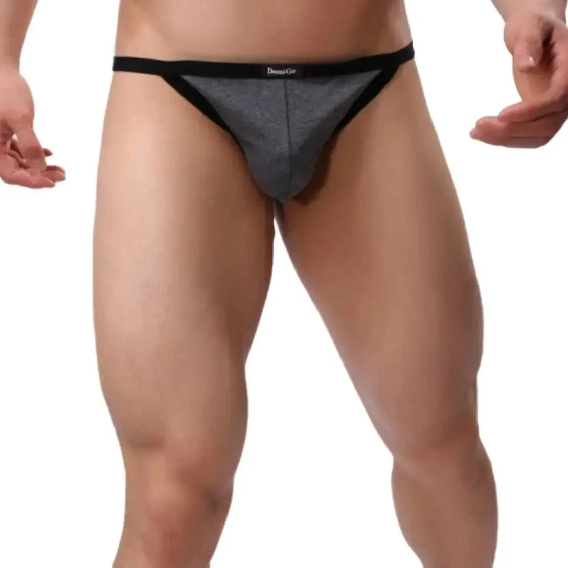 DomiGe DomiGe Low-Rise Men's Cotton Thong Male T-Back Sexy Underwear for Man