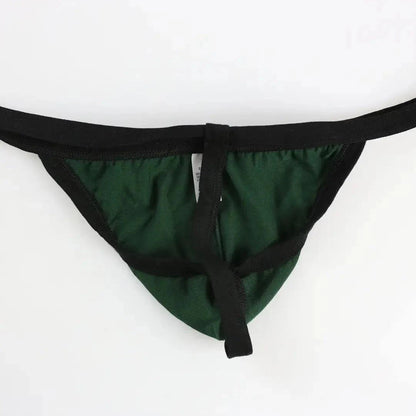 DomiGe DomiGe Low-Rise Men's Cotton Thong Male T-Back Sexy Underwear for Man