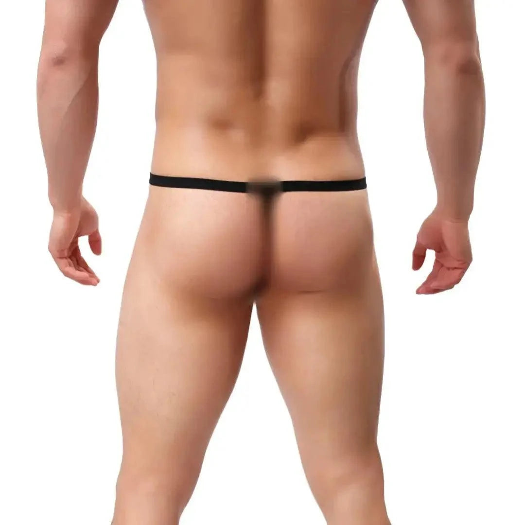 DomiGe DomiGe Low-Rise Men's Cotton Thong Male T-Back Sexy Underwear for Man