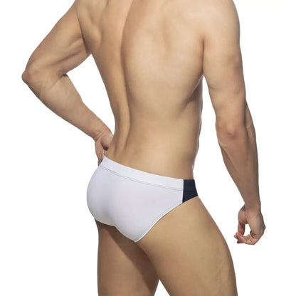 DomiGe DomiGe Low Waist Colorblock Swim Brief for Men - Sexy Design Quick-Dry