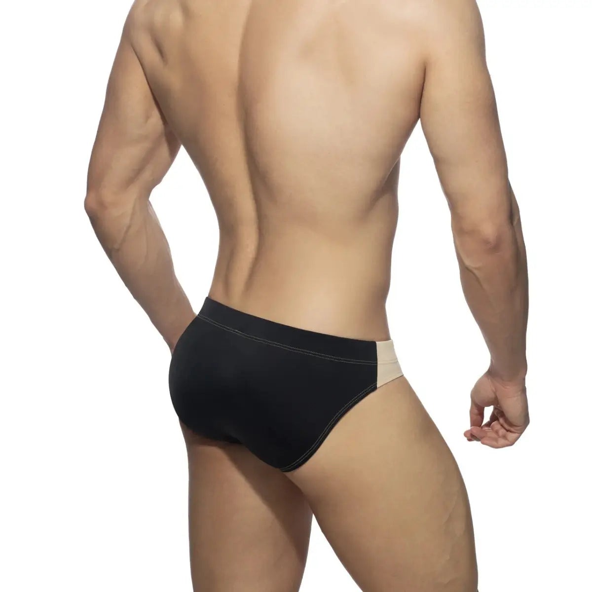 DomiGe DomiGe Low Waist Colorblock Swim Brief for Men - Sexy Design Quick-Dry