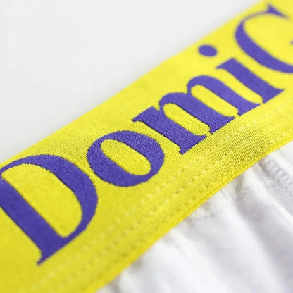 DomiGe DomiGe Men's Bamboo Briefs Comfort Logo Waistband Male Underwear