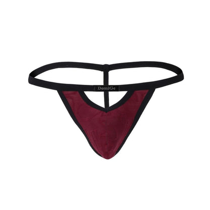DomiGe DomiGe Men's Bamboo Fiber Thong V-Cut Bamber T-Back