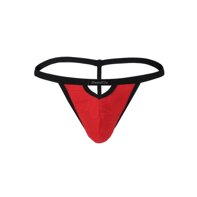 DomiGe DomiGe Men's Bamboo Fiber Thong V-Cut Bamber T-Back