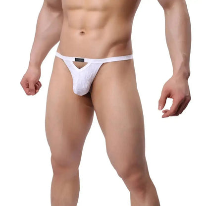 DomiGe DomiGe Men's Bamboo Fiber Thong V-Cut Bamber T-Back