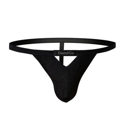 DomiGe DomiGe Men's Bamboo Fiber Thong V-Cut Bamber T-Back