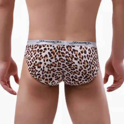DomiGe DomiGe Men's Bikini Underwear - Enhanced Comfort & Support with Silver Accents - High-Performance Polyester Blend