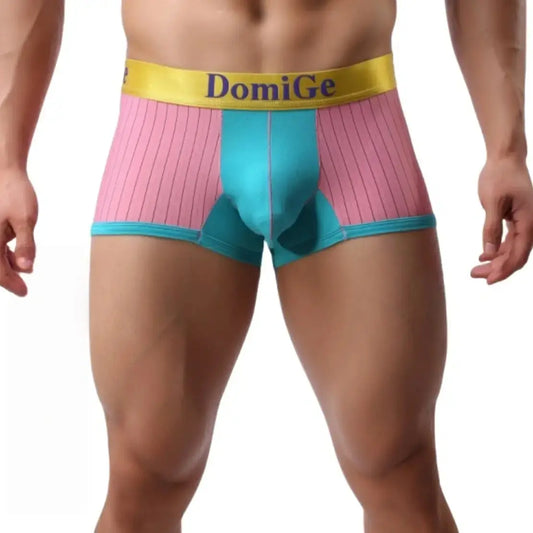 DomiGe DomiGe Men's Boxer Briefs Ice Silk Blend Male Trunks
