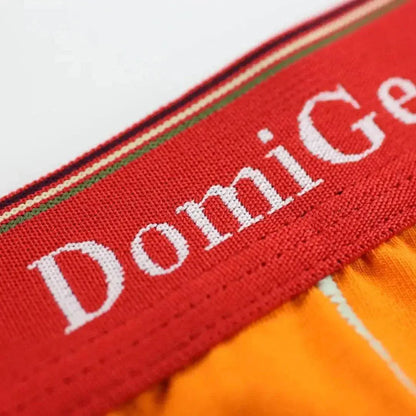 DomiGe DomiGe Men's Boxer Briefs - Ice Silk & Cotton Blend Comfort Fit Underwear