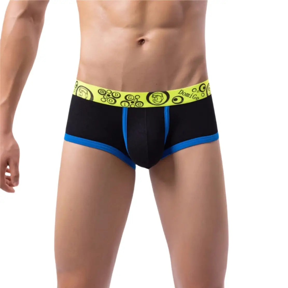 DomiGe DomiGe Men's Boxer Briefs with Ball Pocket, Unique Design Pouch Trunks
