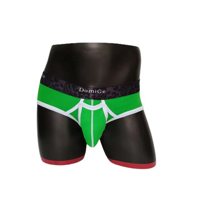 DomiGe DomiGe Men's Cotton Stretch Briefs - Dual Pouch Support & Breathable Low-Rise Fit
