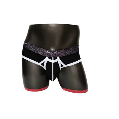 DomiGe DomiGe Men's Cotton Stretch Briefs - Dual Pouch Support & Breathable Low-Rise Fit